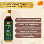 Thumbnail for Dorjee Wellness Wood Pressed Kalonji (Black Seed) Oil