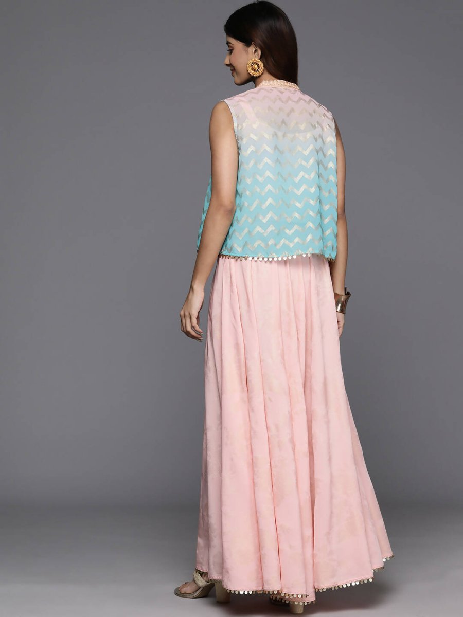 Ahalyaa Women's Traditional Wear Co-ods - Pink - Distacart