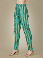 Thumbnail for Jyoti Fashion Women's Pista Green Rayon Embroidered Kurta Pant Set - Distacart