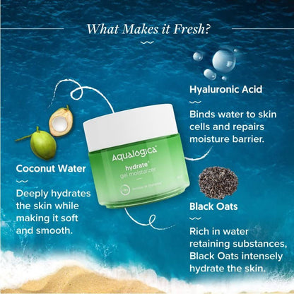 Aqualogica Hydrate+ Gel Moisturizer - Distacart