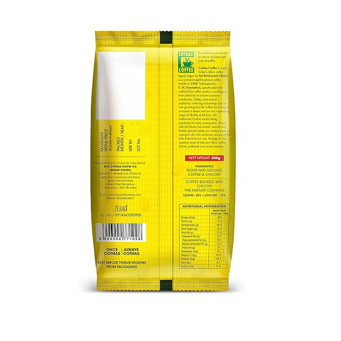 Cothas Coffee – Speciality Blend South Indian Filter Coffee Powder - Distacart