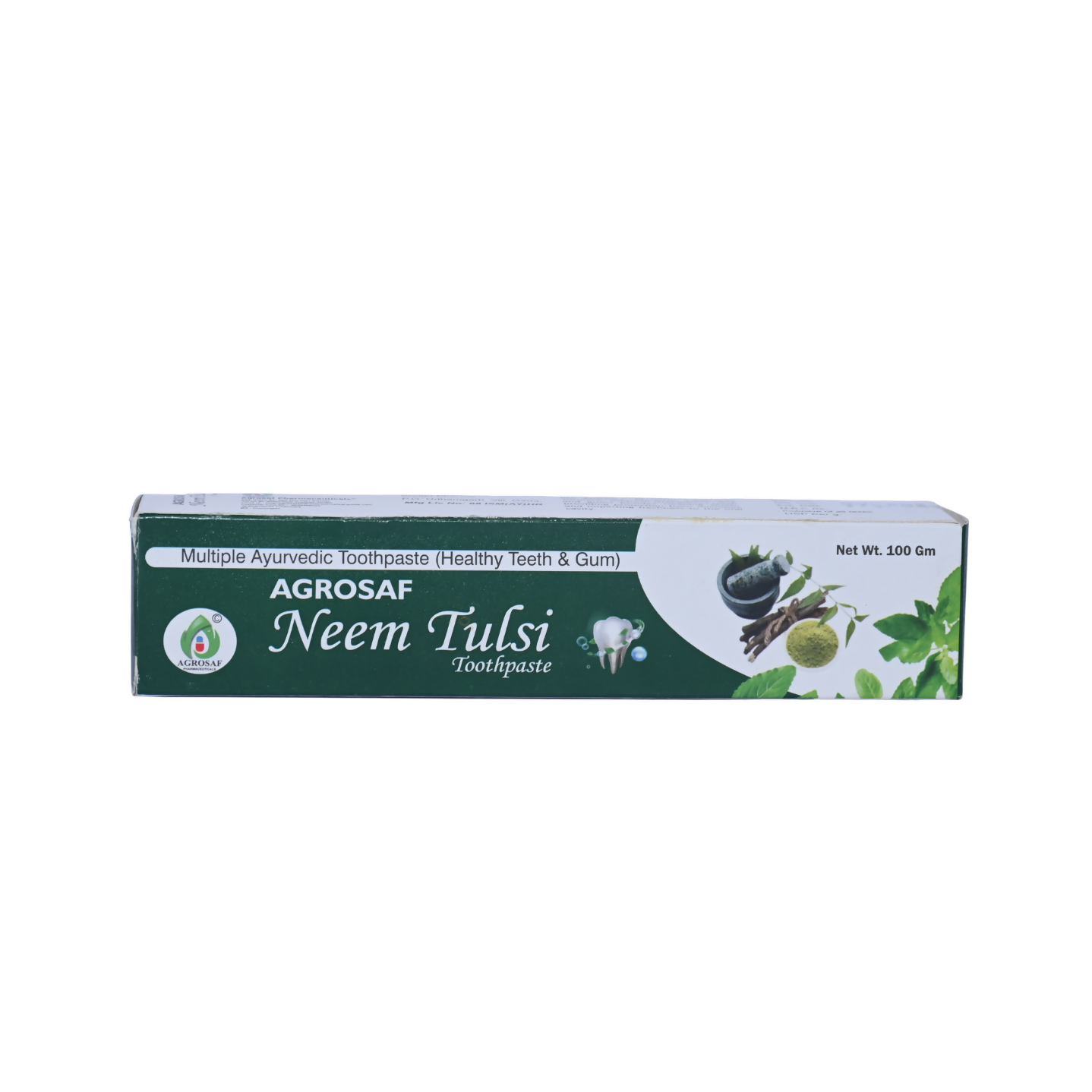 Agrosaf Neem Tulsi Toothpaste - Dista