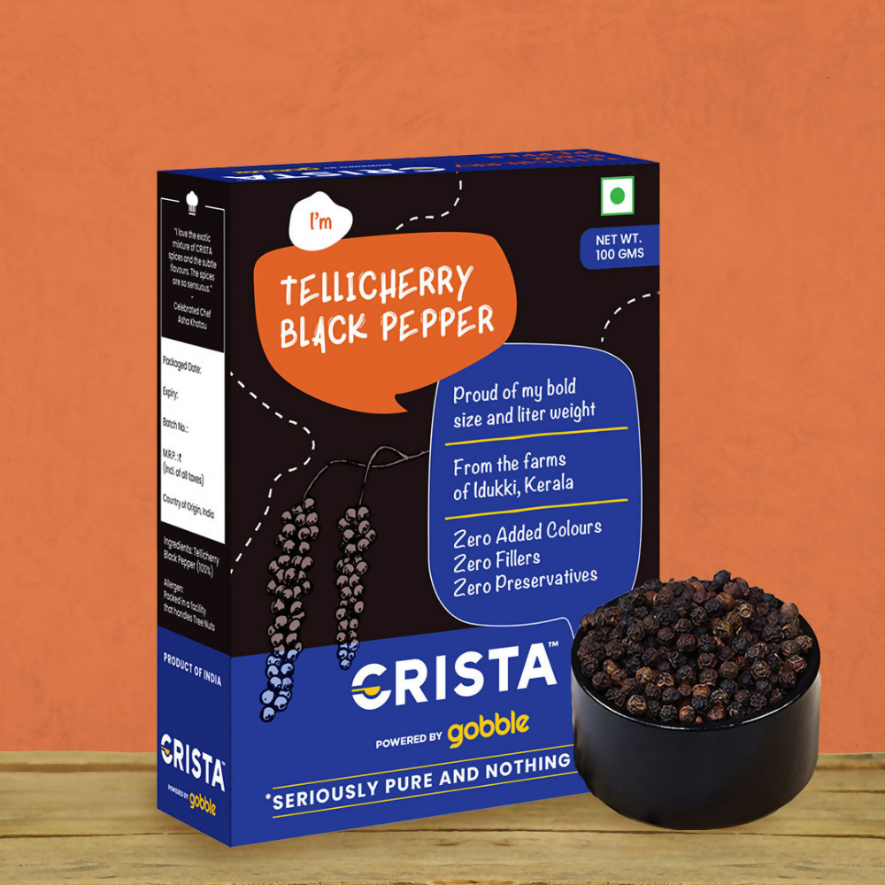 Crista Spices Black Pepper - Distacart