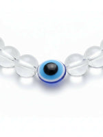 Thumbnail for NVR White Crystal Evil Eye Bracelet for Men & Women - Distacart