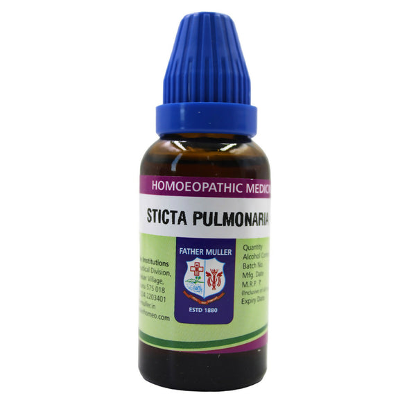 Father Muller Sticta Pulmonaria Mother Tincture Q - Distacart