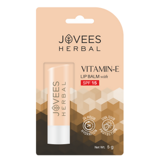 Jovees Vitamin E Lip Balm SPF 15 - Distacart