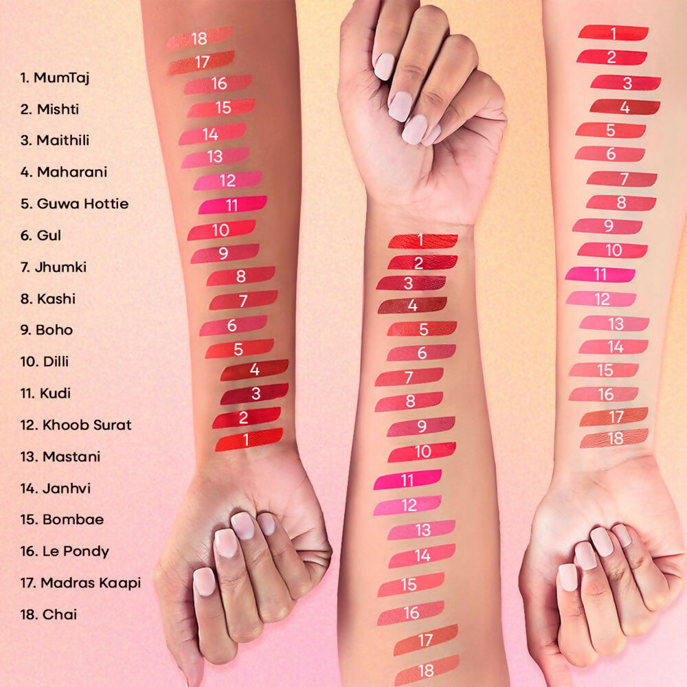 Nykaa Matte To Last ! Transferproof Liquid Lipstick - Maithili -25 - Dista