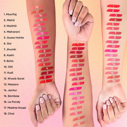 Nykaa Matte To Last ! Transferproof Liquid Lipstick - Maithili -25 - Dista