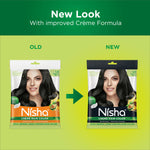 Thumbnail for Nisha Creme Hair Color for Women - Natural Black - Distacart