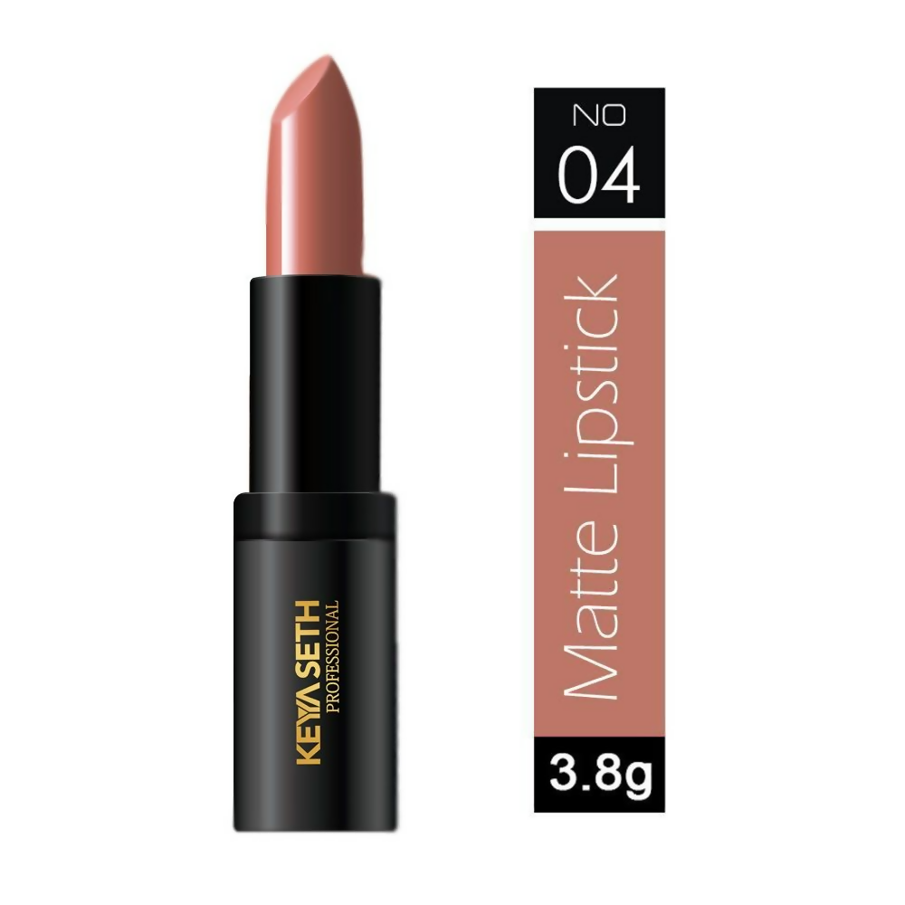 Keya Seth Aromatherapy Professional Matte Lipstick - Dark Nude - Distacart