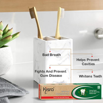 Kisra Vimal Dant Manjan & Herbal Toothpaste Kit - Distacart