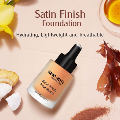 Keya Seth Aromatherapy Professional Satin Finish Foundation - Shade 4 - Distacart