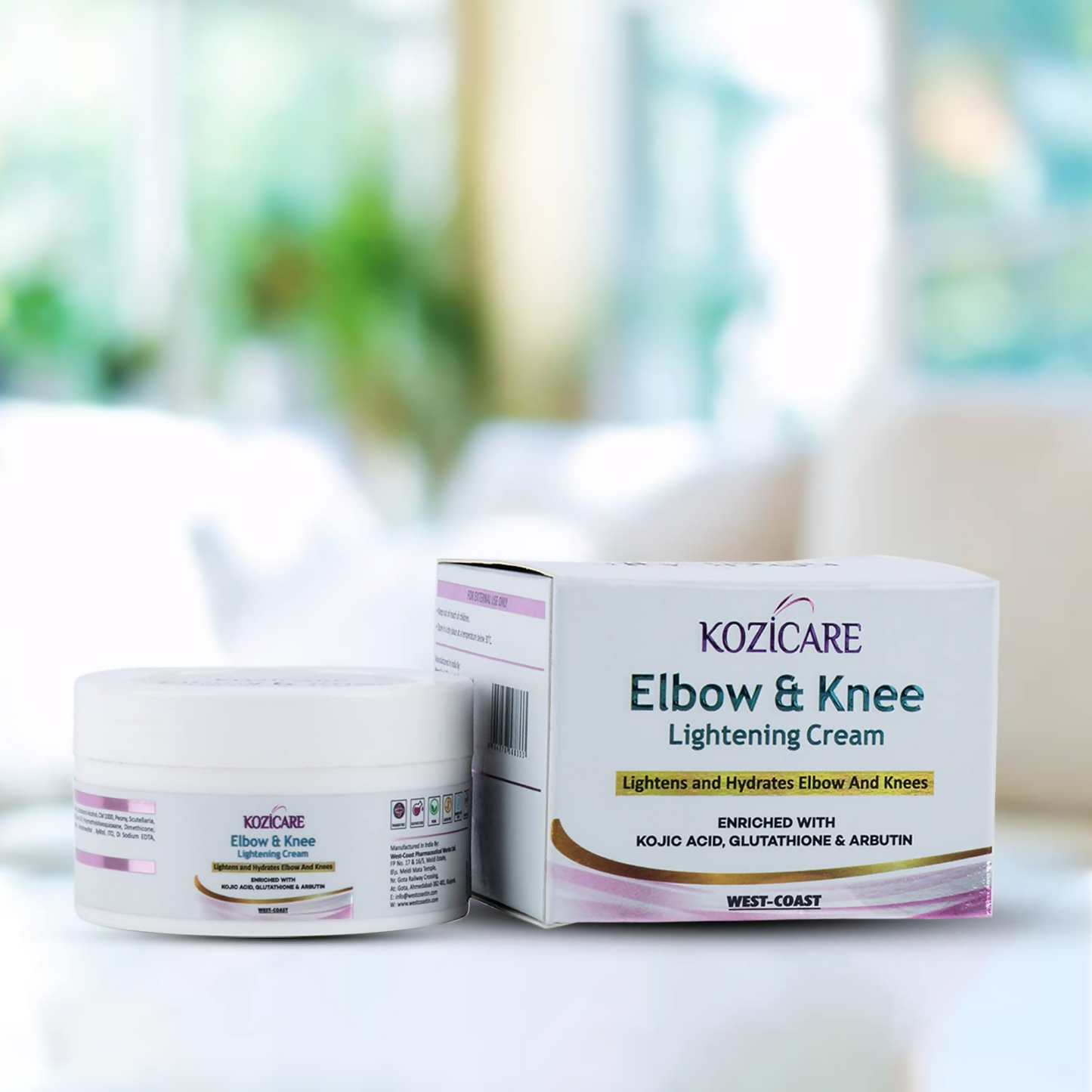 Healthvit Kozicare Elbow & Knee Lightening Cream - Distacart