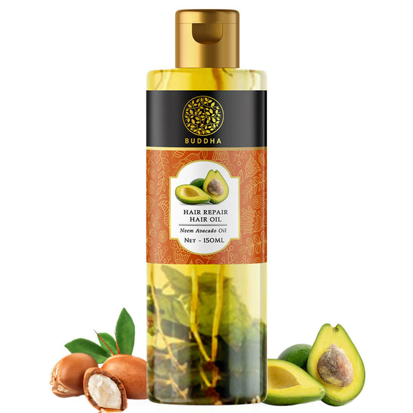 Buddha Natural Hair Repair Treatment Oil - Distacart