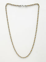Thumbnail for NVR Men's Rhodium-Plated Stainless Steel Chain - Distacart