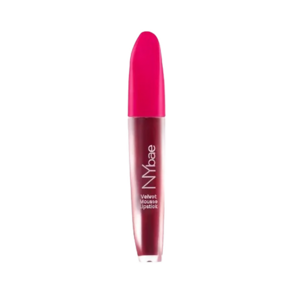 NY Bae Velvet Mousse Liquid Lipstick - Passionate Plum 03 - Distacart