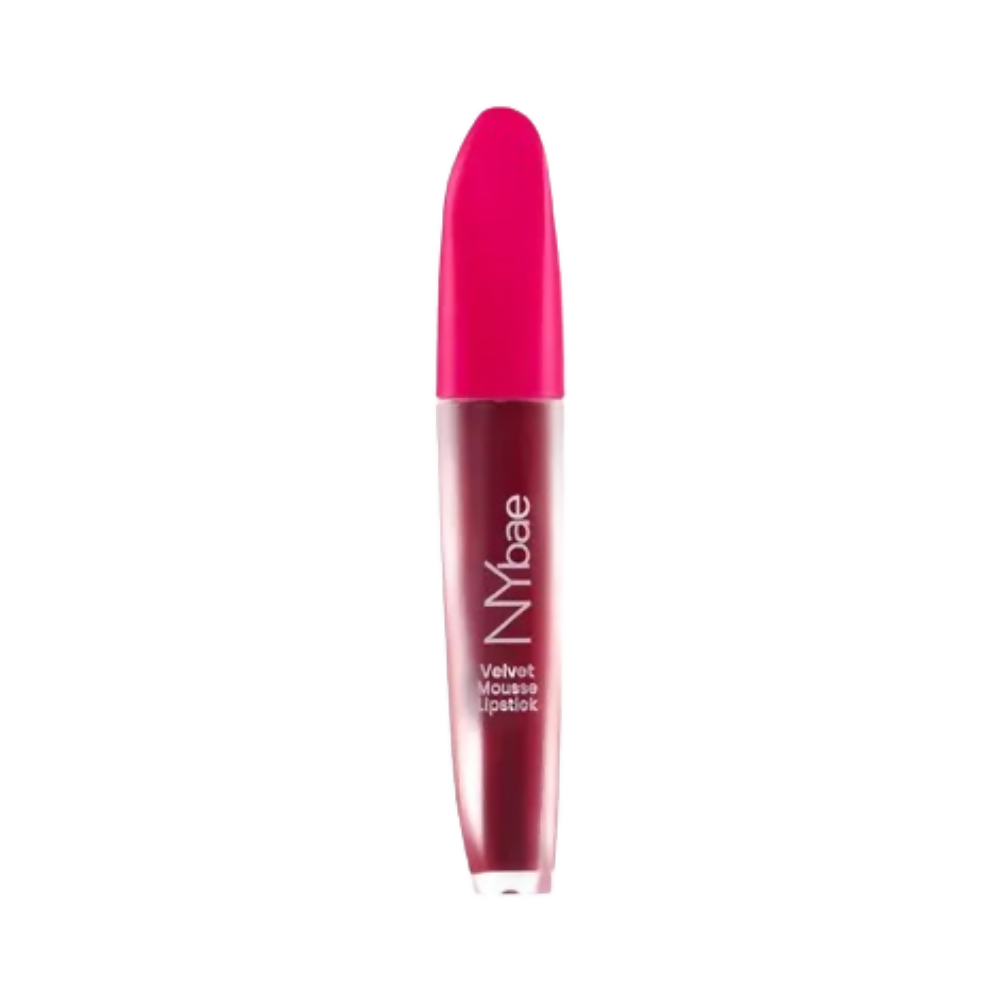 NY Bae Velvet Mousse Liquid Lipstick - Passionate Plum 03