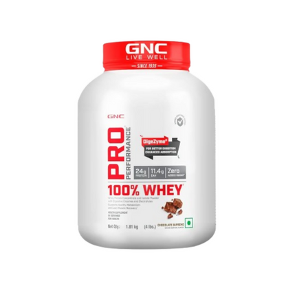GNC Pro Performance 100% Whey Protein Muscle Growth Chocolate Supreme - Distacart