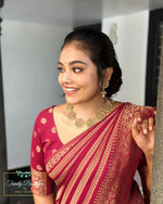 Thumbnail for Preksha Creation Banarasi Soft Silk Women Grey Saree - Distacart