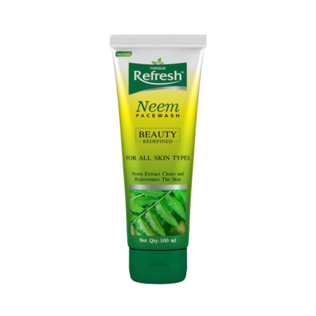 Torque's Refresh Neem Face Wash Cleanses And Soothes Skin - Distacart