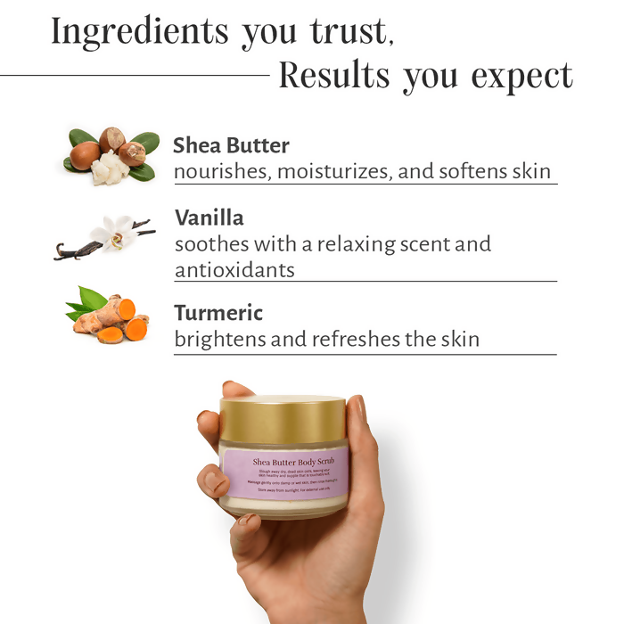 Shankara by Sri Sri Tattva Shea Butter Body Scrub - Distacart