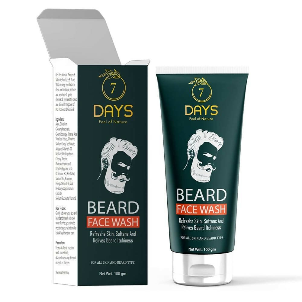 7 Days Beard Face Wash - Distacart