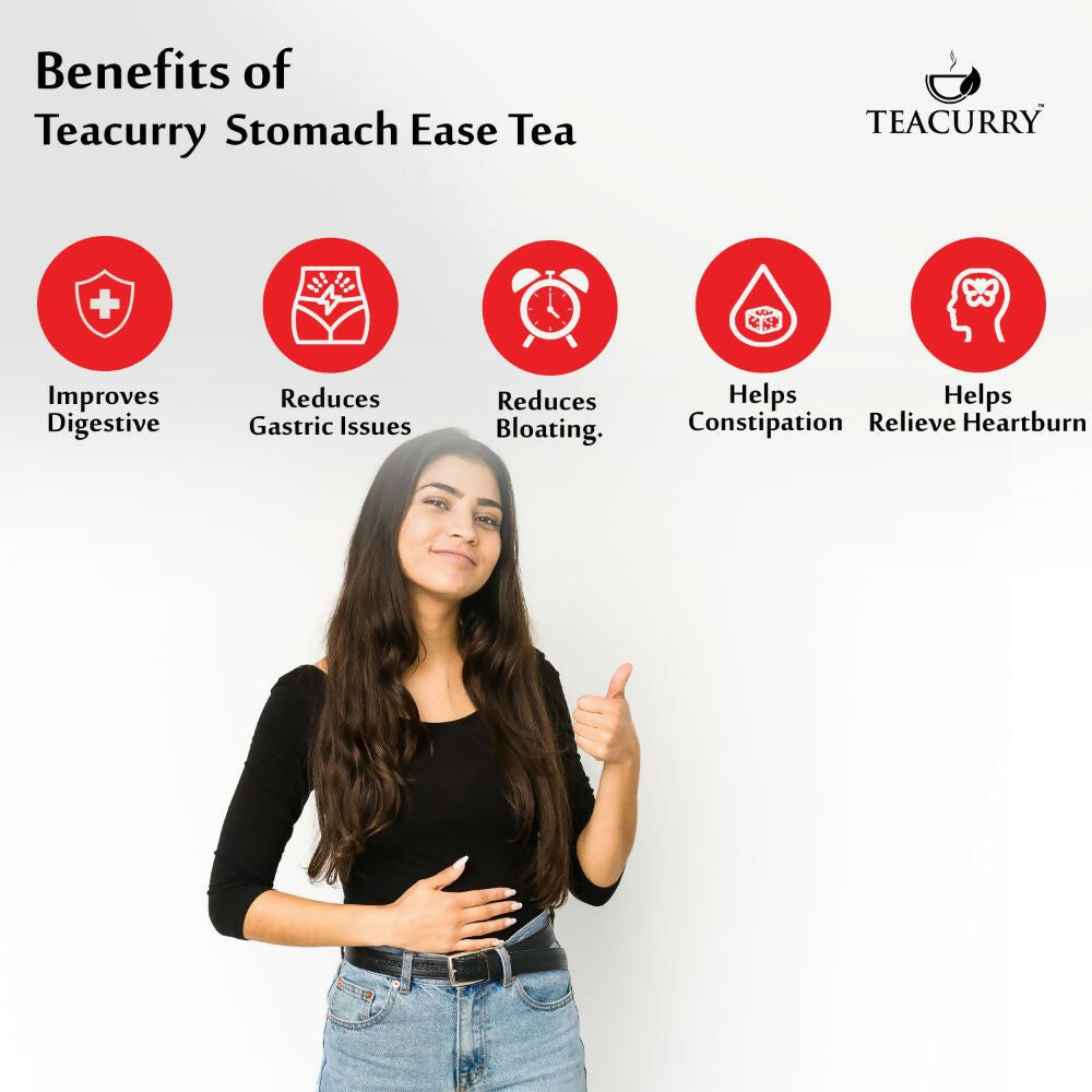 Teacurry Digestion Tea - Stomach Ease Tea - Distacart
