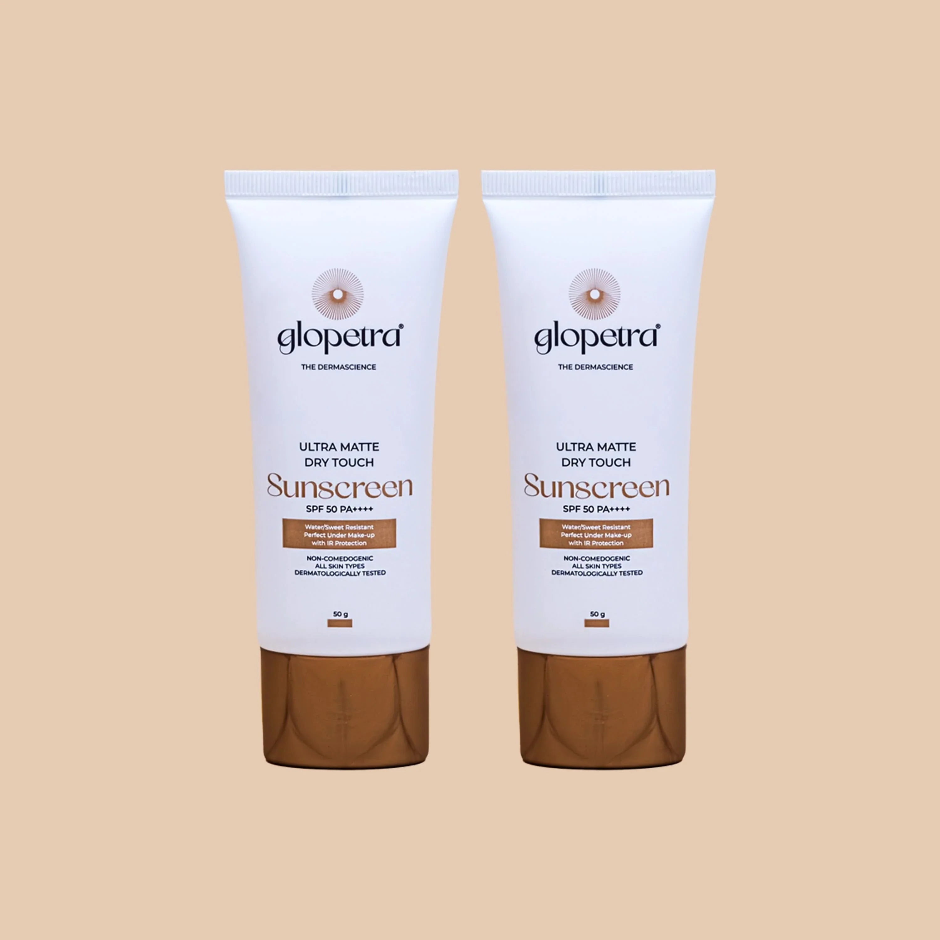 Glopetra Ultra Matte Dry Touch Sunscreen Spf 50 Pa+++ - Dista