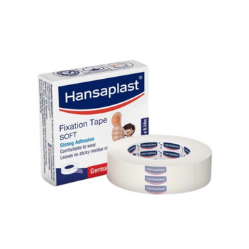 Hansaplast Fixation Tape Soft - 1.25cm x 9.14 m (24 Count (Pack of 1)) - Distacart