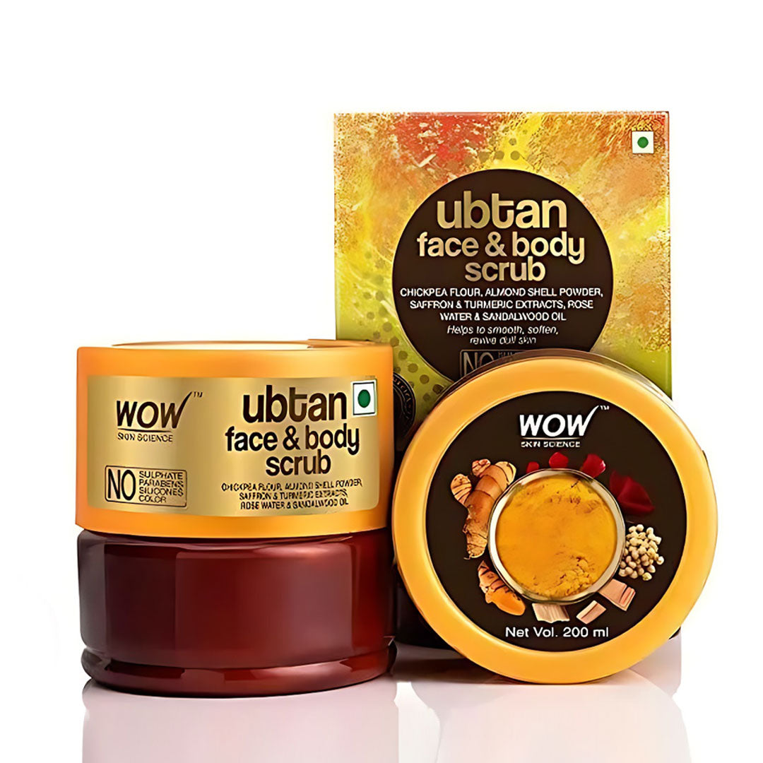 Wow Skin Science Ubtan Face & Body Pack - Distacart