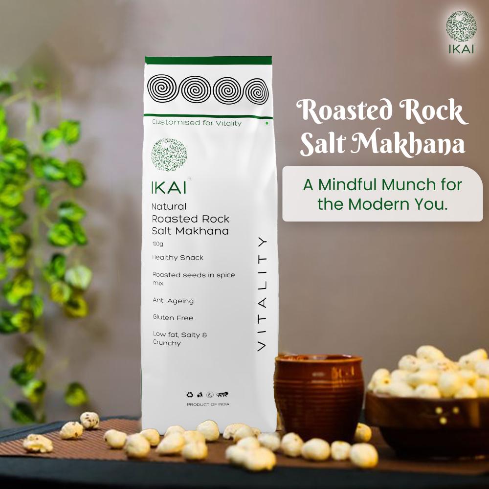 IKAI Natural Sendha Namak Makhana