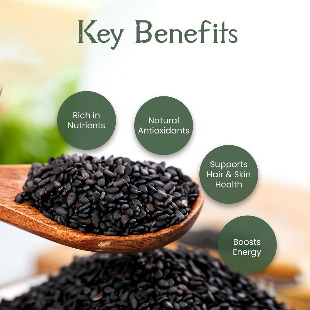 IKAI Organic Black Sesame Seeds