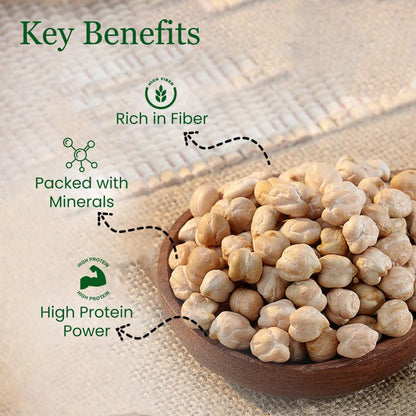 IKAI Organic Kabuli Chana (White Chickpea) - Distacart