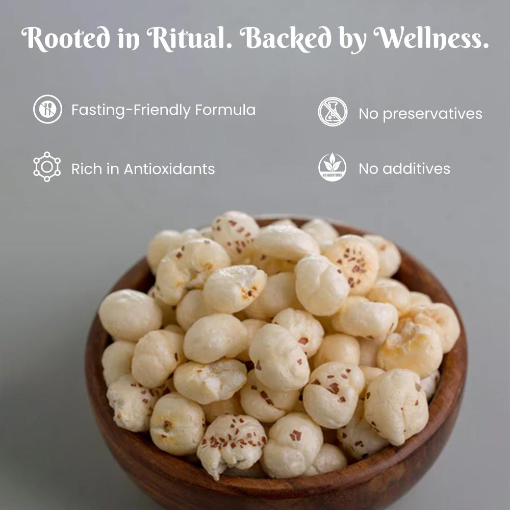 IKAI Natural Sendha Namak Makhana