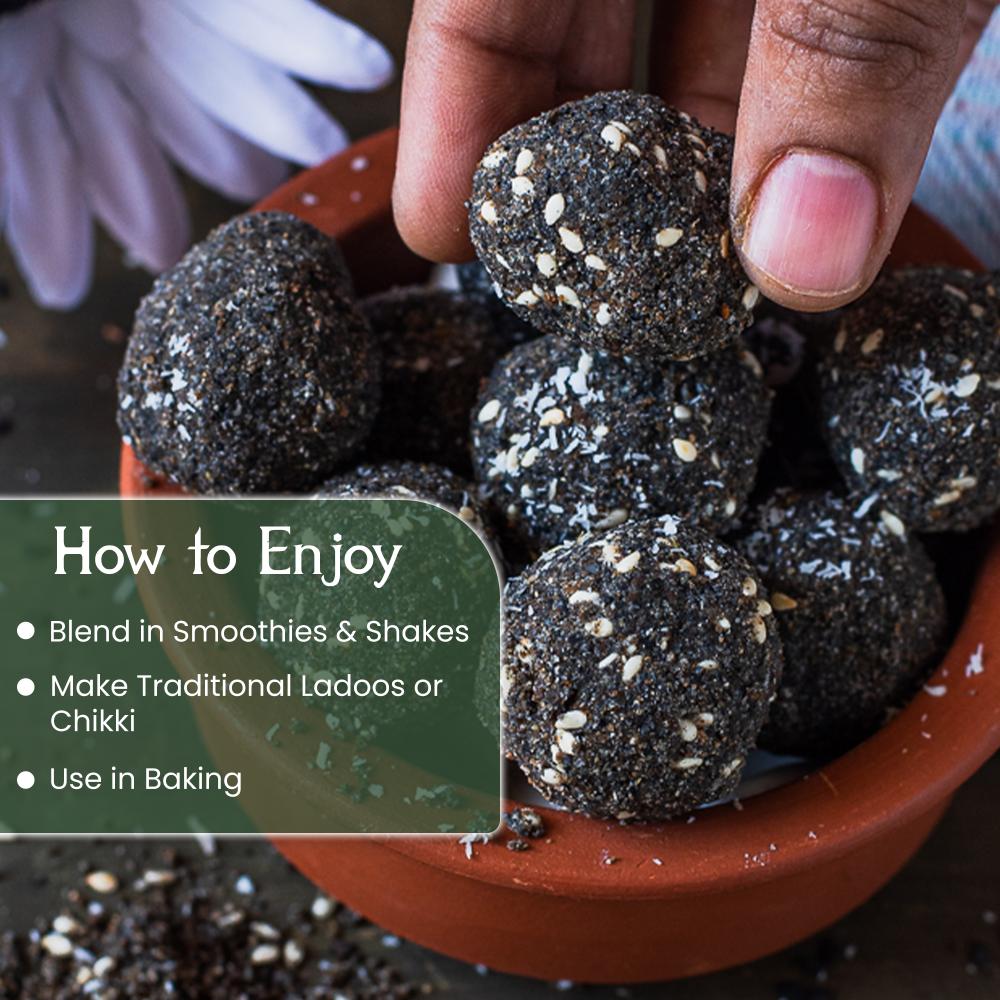 IKAI Organic Black Sesame Seeds