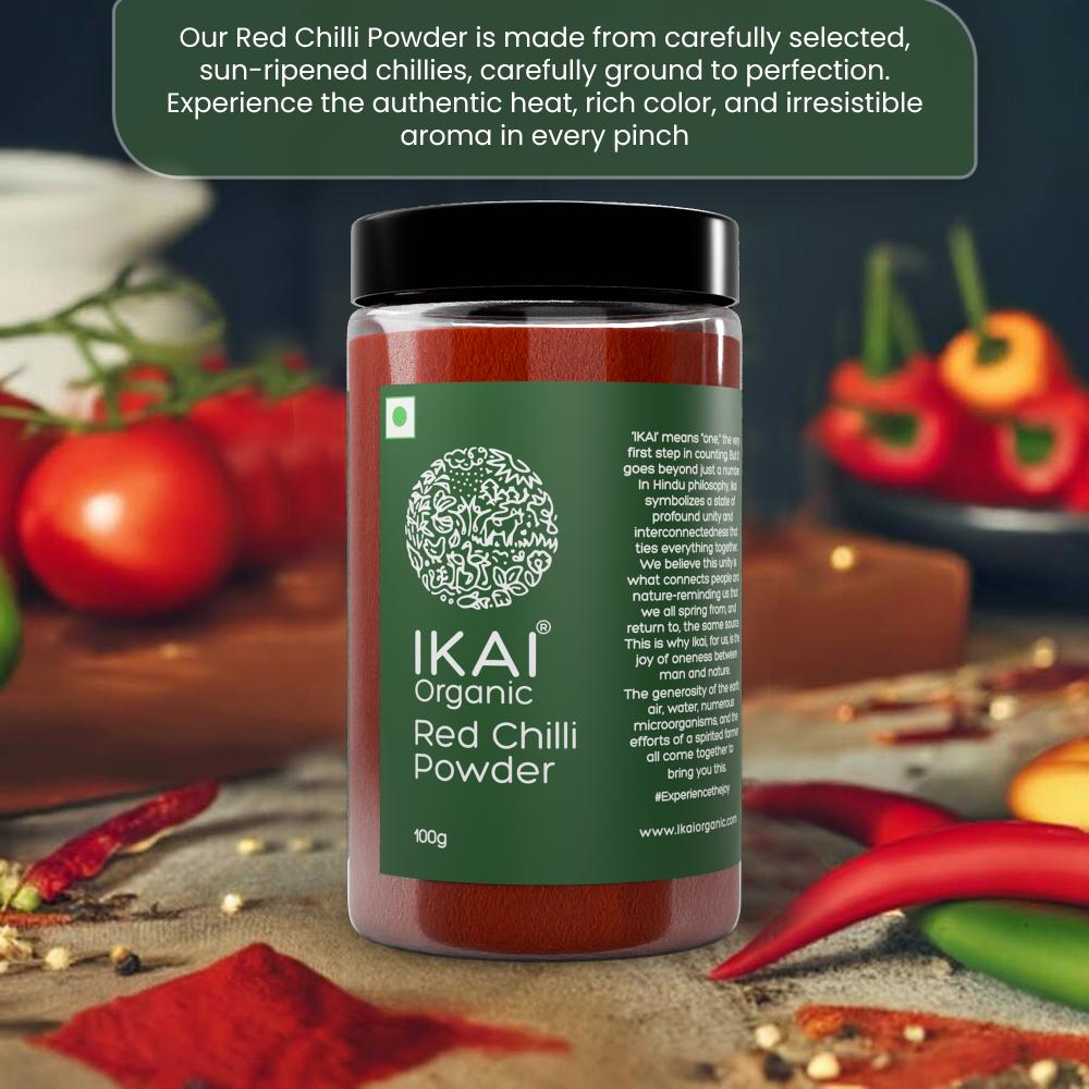 IKAI Organic Red Chilli Powder