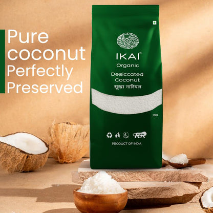 IKAI Natural Desiccated Coconut - Distacart