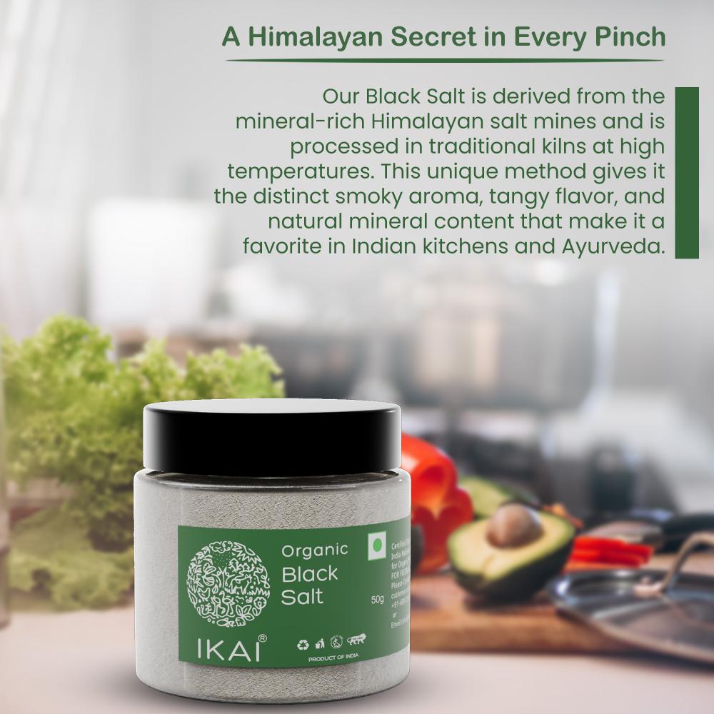 IKAI Natural Black Salt - Distacart