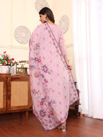 Thumbnail for Varanga Women Pure Kantha Hand Embroidered Kurta Set With Dupatta - Distacart