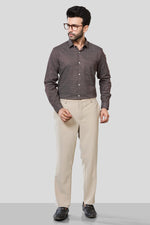 Thumbnail for Jonesburg Men's Printed Slim Fit Formal Shirt