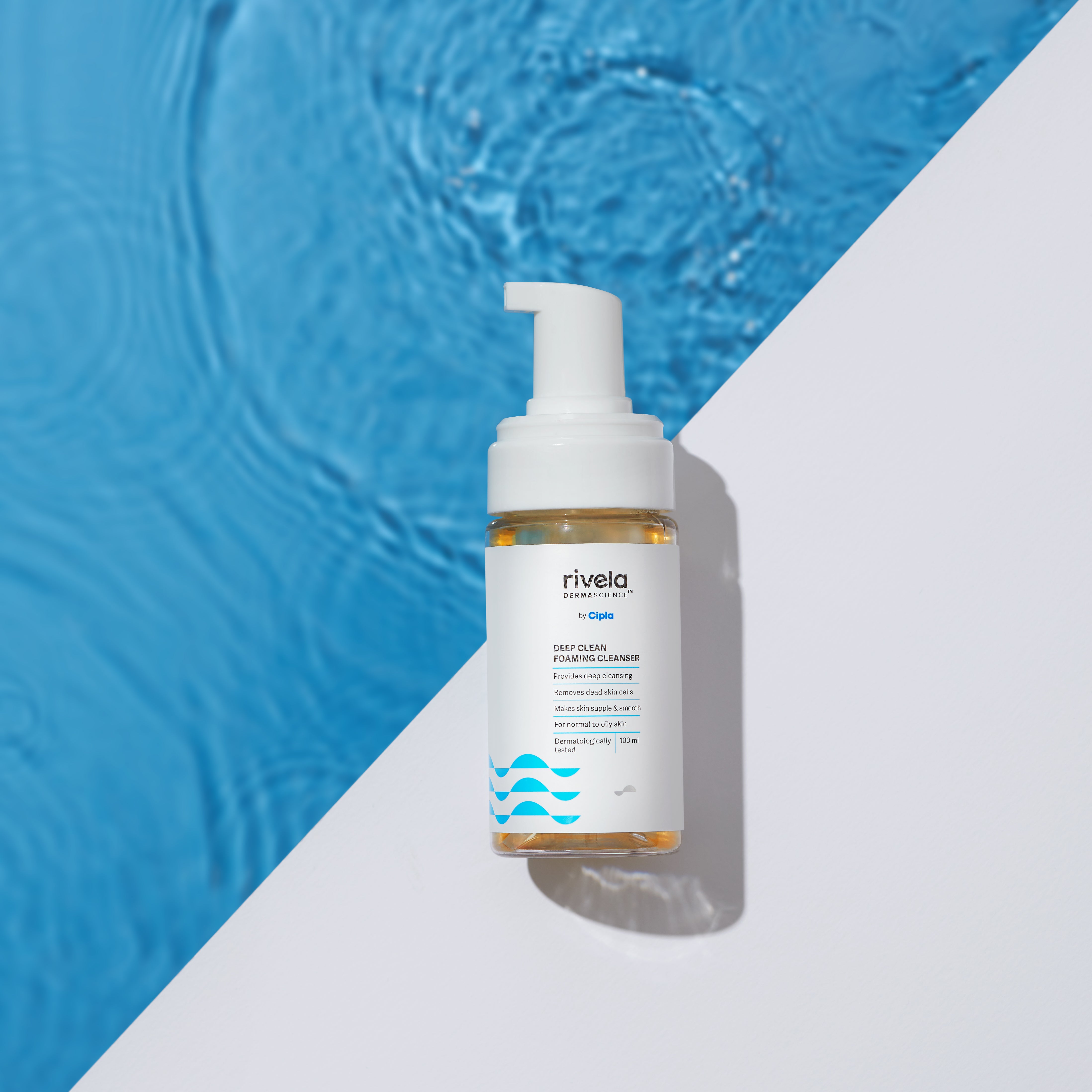 Deep Clean Foaming Cleanser - Rivela Dermascience