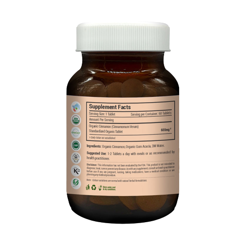 Just Jaivik Organic Cinnamon Tablets - Distacart