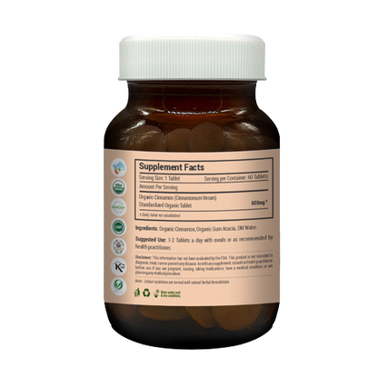 Just Jaivik Organic Cinnamon Tablets - Distacart