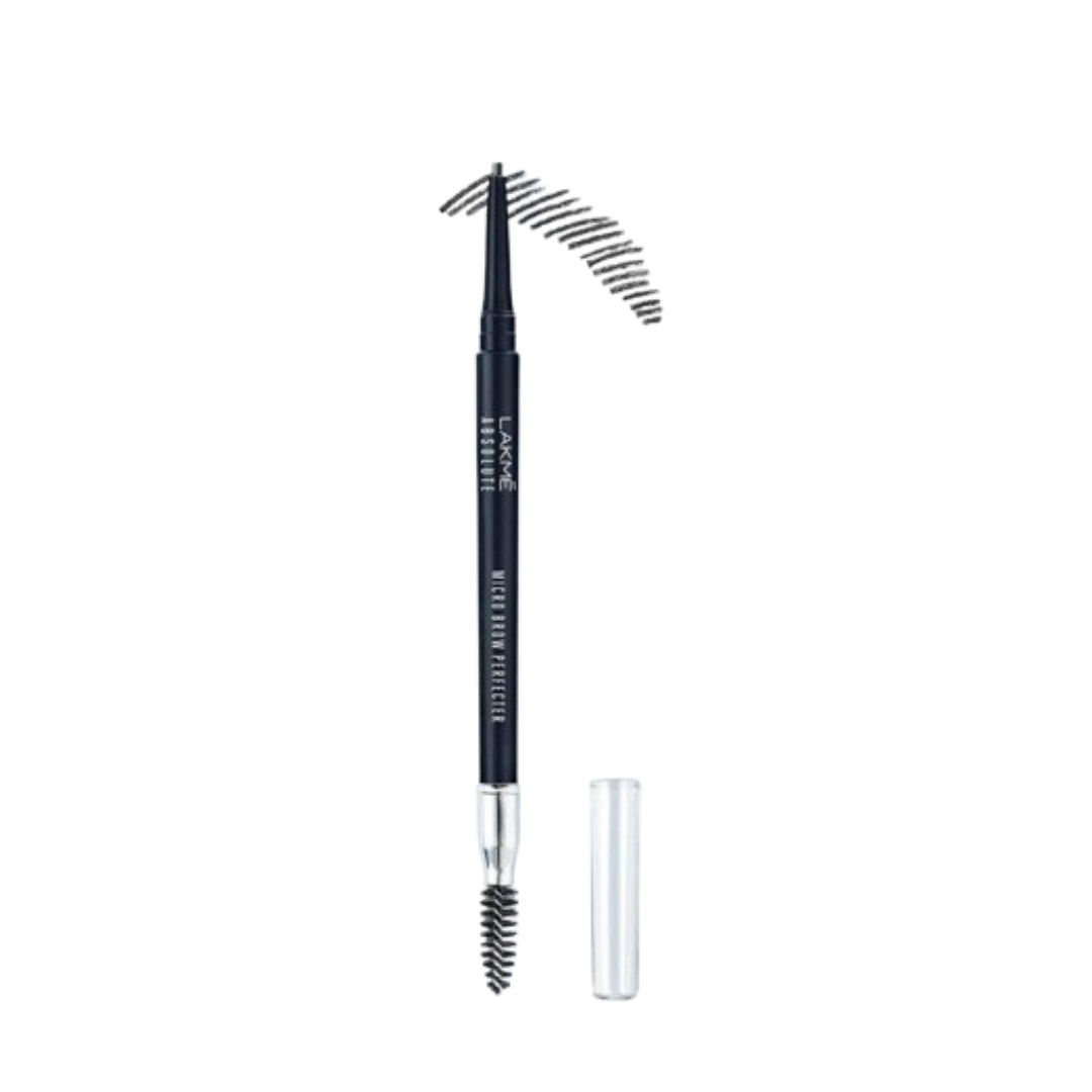 Lakme Absolute Micro Brow Perfecter - Charcoal - Distacart