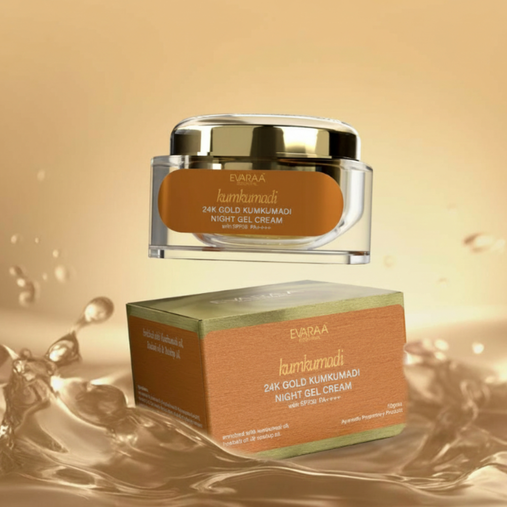 Evaraa Essential 24k Gold Kumkumadi Cream - Distacart