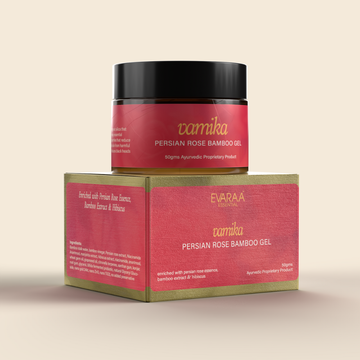 Evaraa Essential Persian Rose Bamboo Gel - Distacart