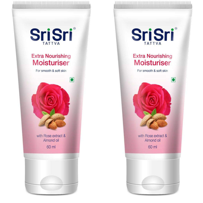 Sri Sri Tattva Extra Nourishing Moisturiser 60 ml - Distacart