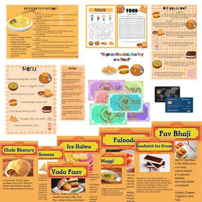 The Small Wonderland Aamchi Mumbai Pretend Play Food Toys- Indian food inspired kitchen toys - Distacart
