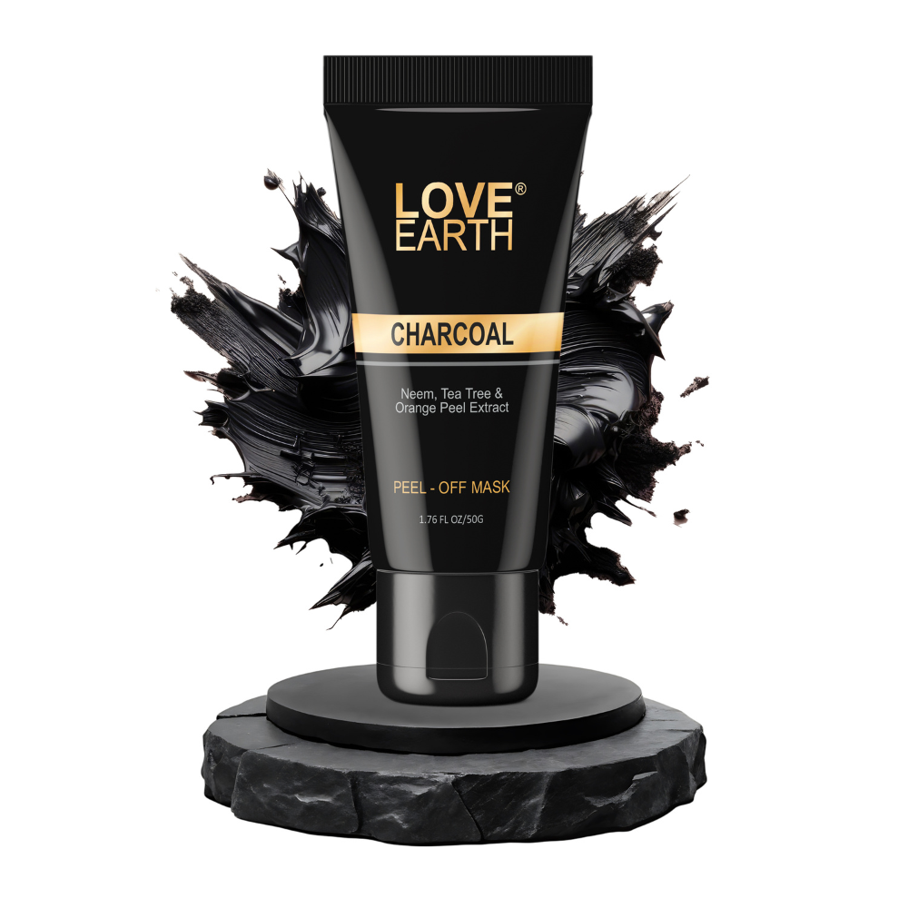 Love Earth Charcoal Peel-Off Mask - Distacart