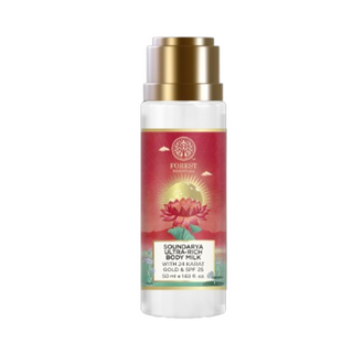 Forest Essentials Ultra Rich Body Milk Soundarya With 24K Gold & SPF25 - Distacart